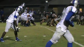 Deltona Wolves could not get going on offense en route to a 56-0 loss to NSB.